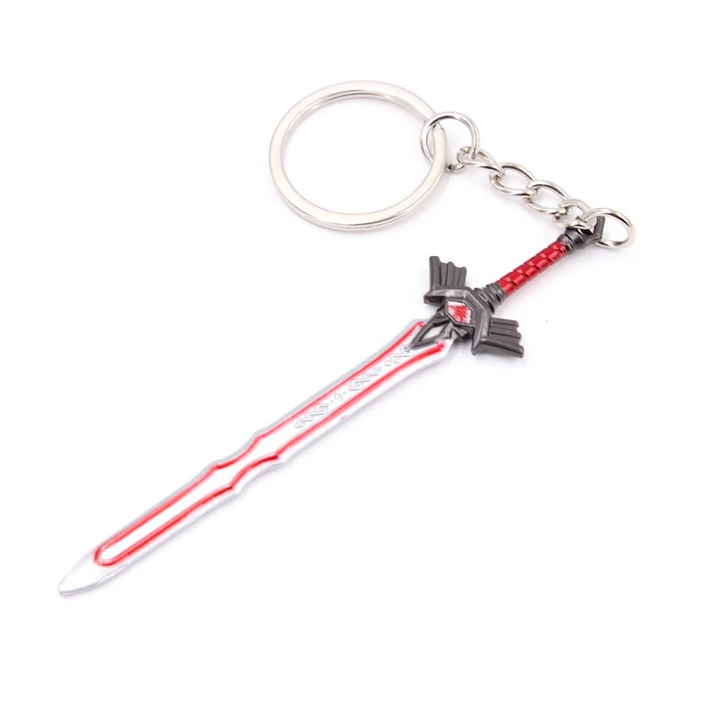 LLAVERO ESPADA 1219 ZLD 9 CM ROJO