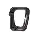 MOSQUETON IMMORTAL PVC CUADRADO 58 X 49 MM NEGRO