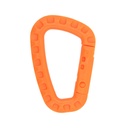 MOSQUETON IMMORTAL PVC 82MM NARANJA