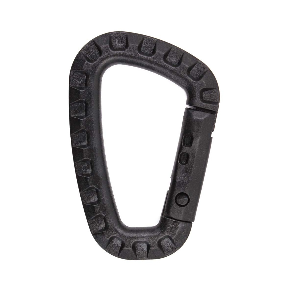 MOSQUETON IMMORTAL PVC 82MM NEGRO