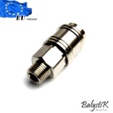 ADAPTADOR LINEA HPA BALYSTIK HEMBRA 1/8 NPT EU NEGRO