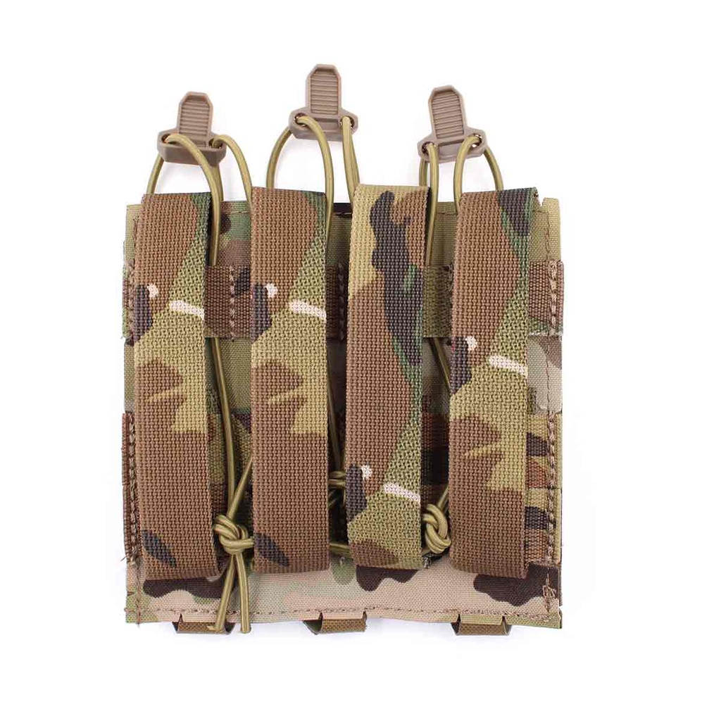 POUCH CORSO CARGADOR MP5/MP7 TRIPLE DAGGER LASER MULTICAM