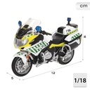 MOTO GUARDIA CIVIL BLANCA-VERDE