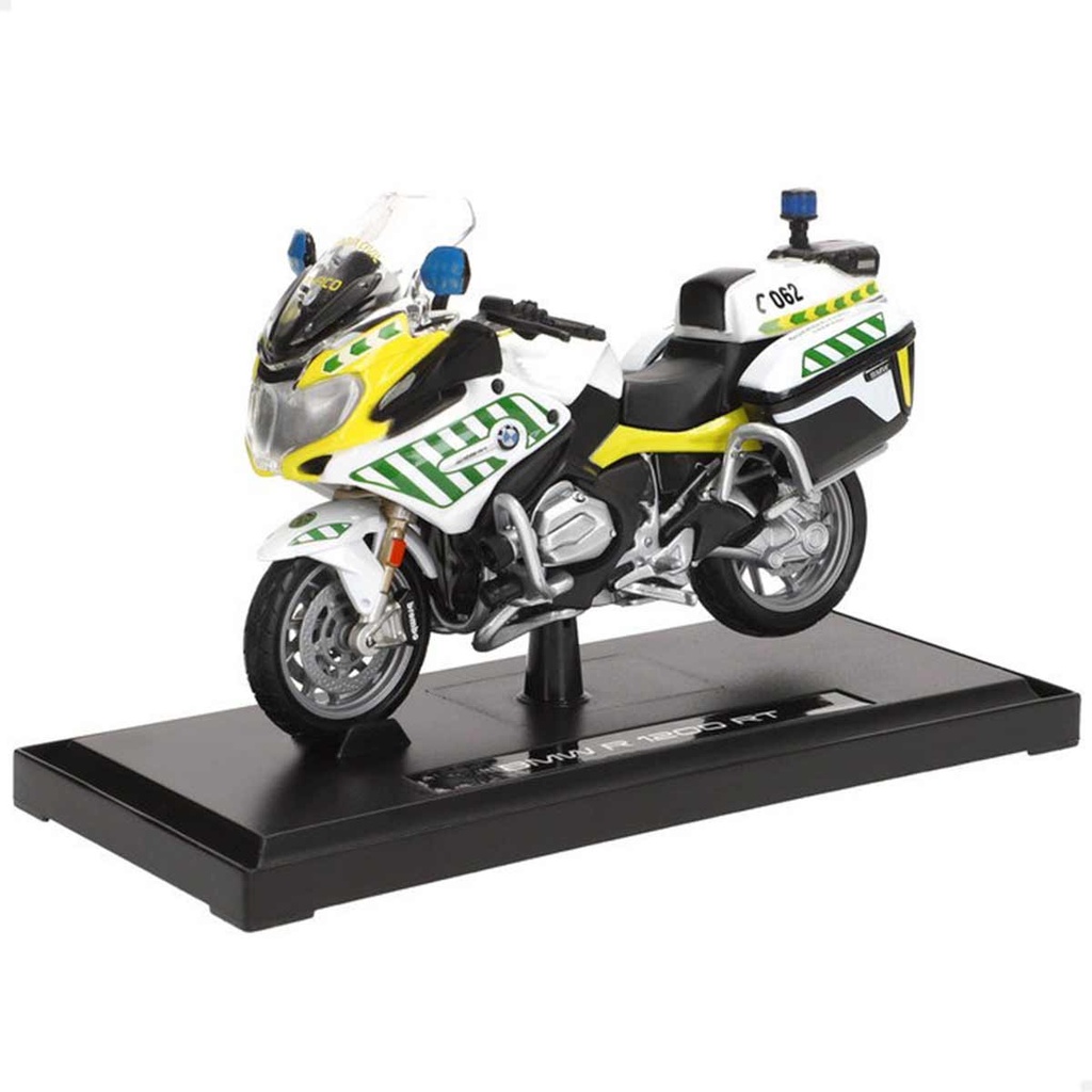 MOTO GUARDIA CIVIL BLANCA-VERDE