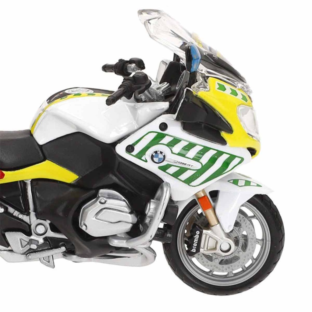 MOTO GUARDIA CIVIL BLANCA-VERDE