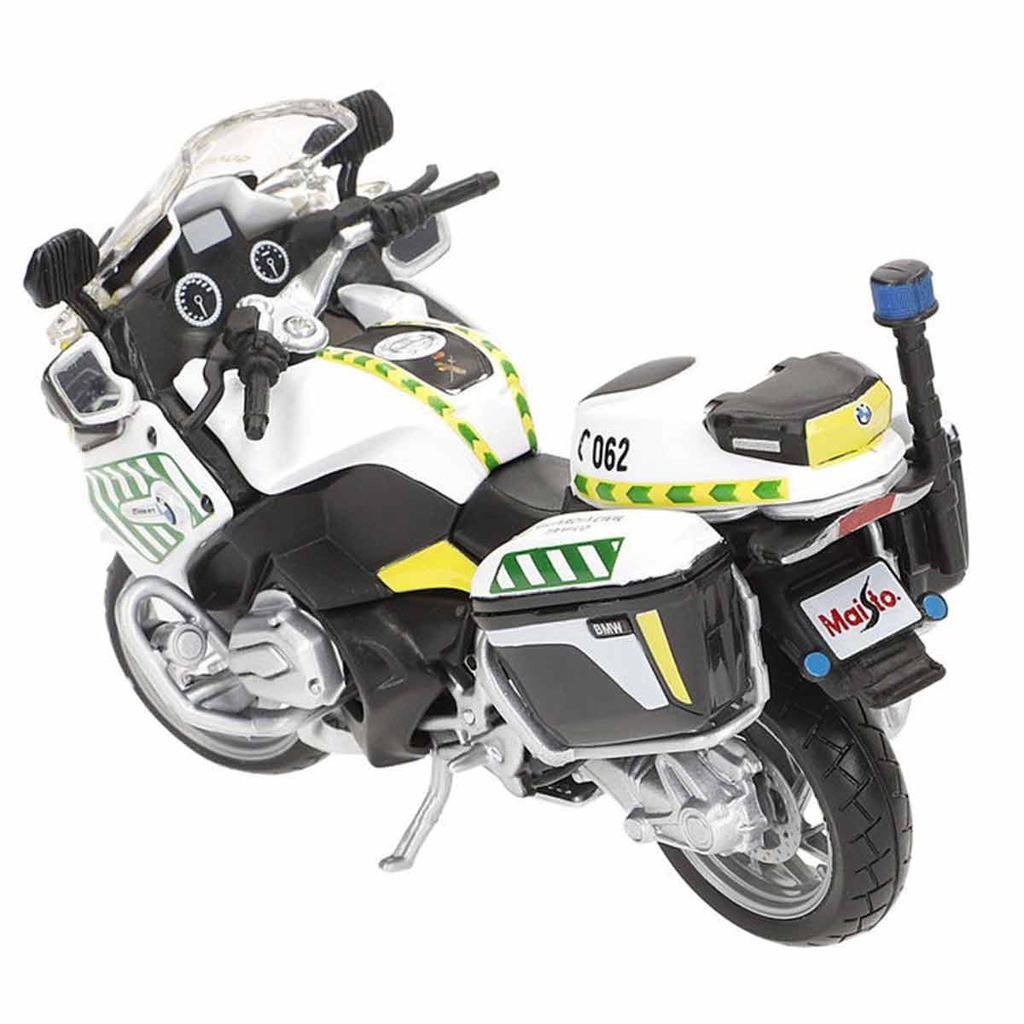 MOTO GUARDIA CIVIL BLANCA-VERDE
