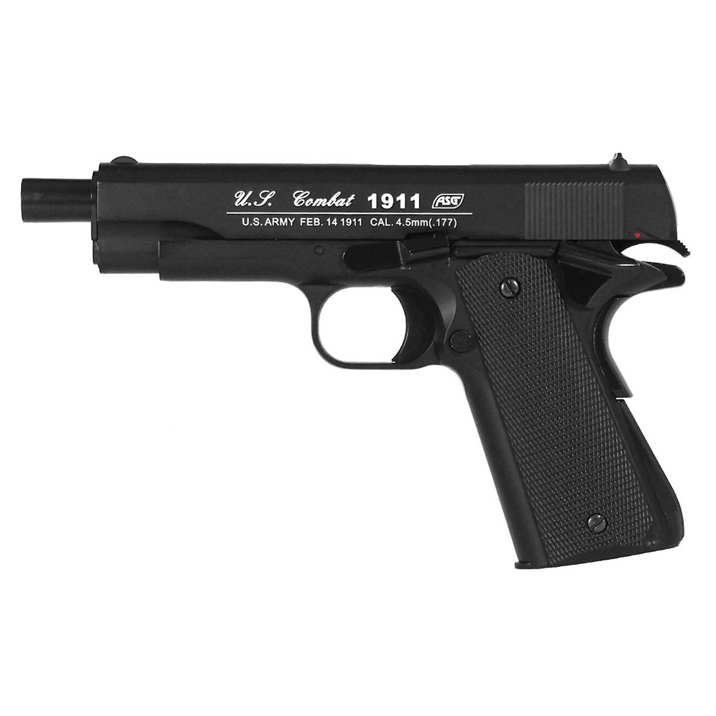 PISTOLA ASG 1911 US-C 4.5 NEGRA