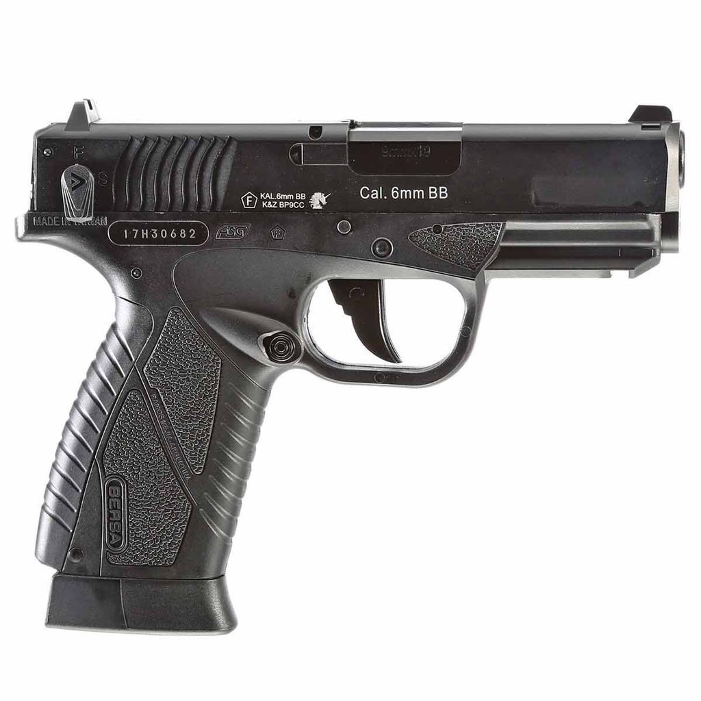 PISTOLA ASG BERSA BP9CC 4.5 NEGRA