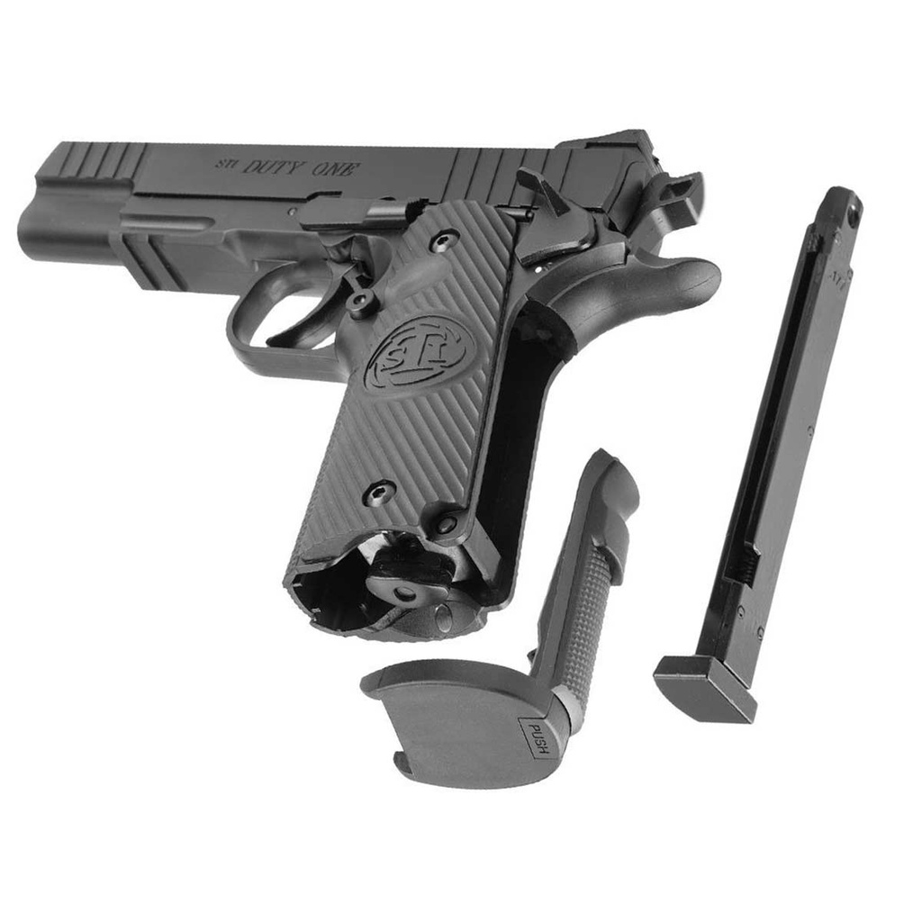 PISTOLA ASG STI DUTY ONE  4.5 NEGRA
