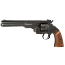REVOLVER ASG SCHOFIELD 6" CO2 4.5 NEGRO/MARRON