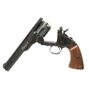 REVOLVER ASG SCHOFIELD 6" CO2 4.5 NEGRO/MARRON