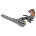 REVOLVER ASG SCHOFIELD 6" CO2 4.5 NEGRO/MARRON
