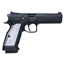 PISTOLA ASG CZ TS2 GAS/CO2 NEGRA/PLATA