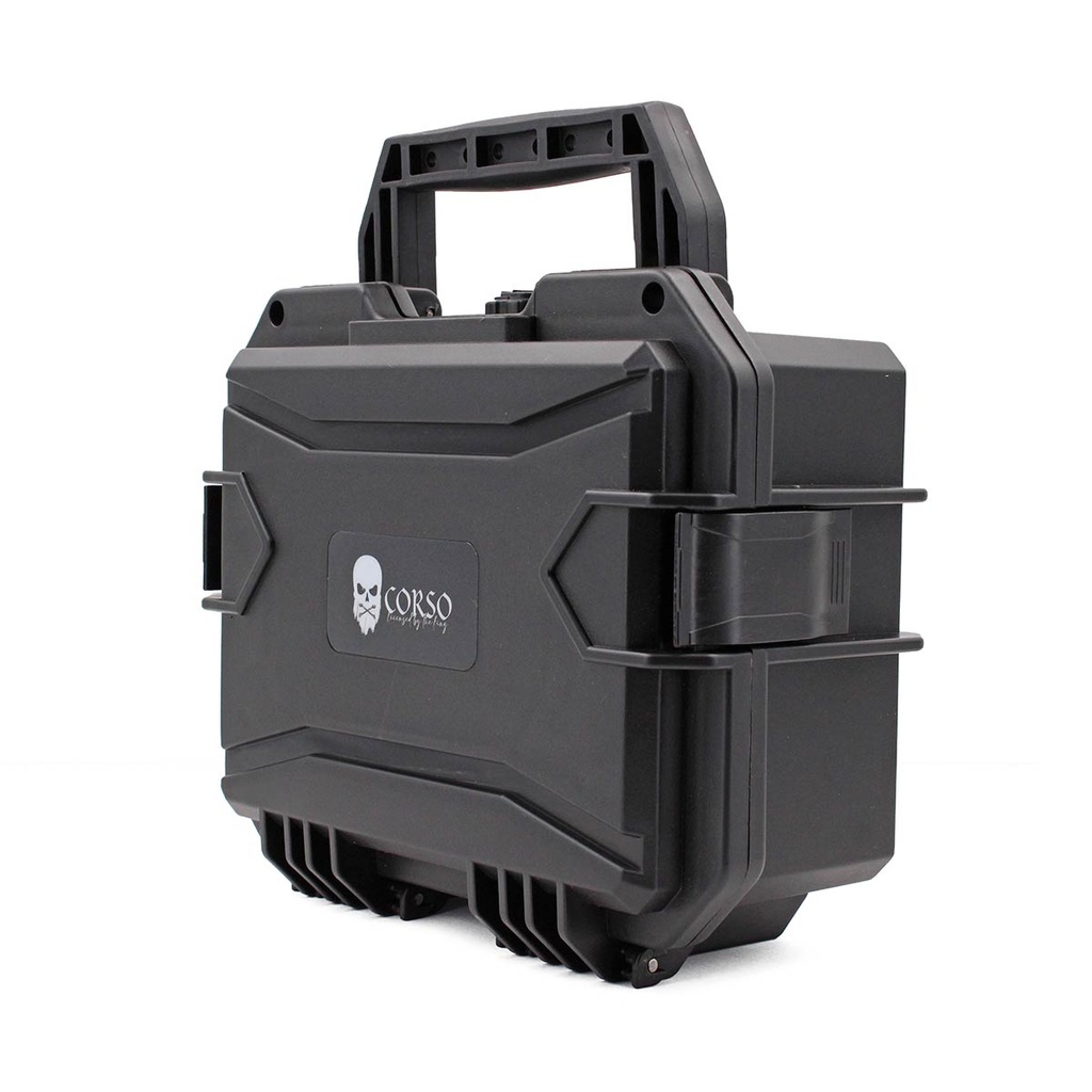 MALETIN PISTOLA CORSO RIGIDO CORSAIR 30CM NEGRO