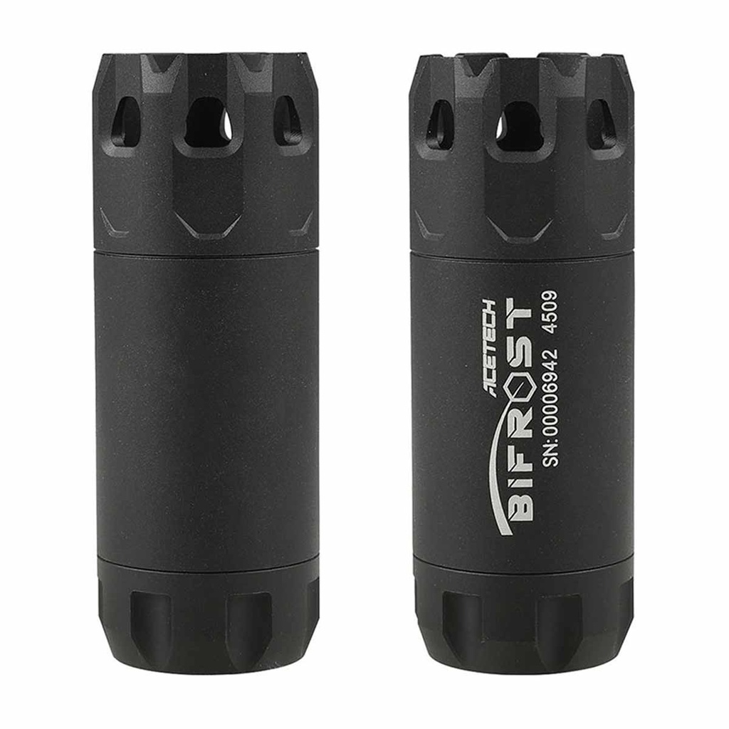 SILENCIADOR TRAZADOR ACETECH BIFROST NEGRO