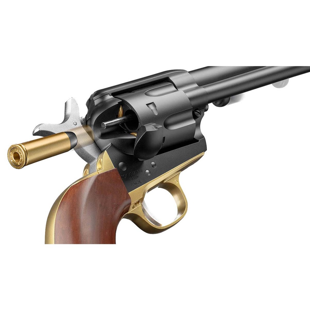 REVOLVER MARUI SAA.45 CAVALRY 7 2/1 INCH CUSTOM NEGRO-DORADO