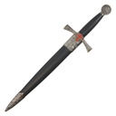 DAGA BH 7018 TEMPLAR 40CM ACERO NEGRA