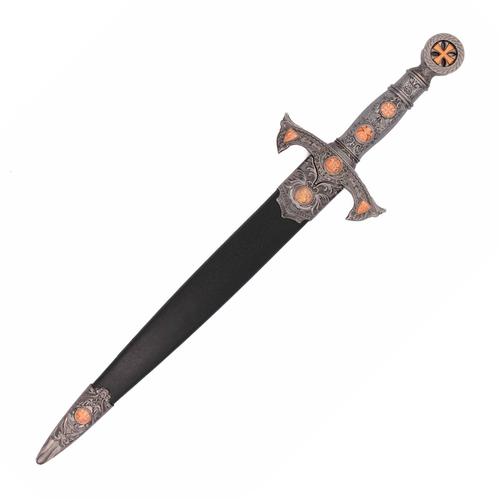 DAGA BH 7025 TEMPLAR 40CM ACERO NEGRA
