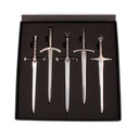 DAGA BH ABRECARTAS 5PCS 1257 GOT 22CM PLATA