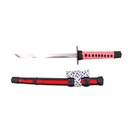 KATANA BH MINI 1413 ORN 20CM NEGRA-ROJA