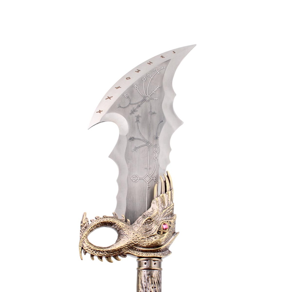 ESPADA 6054 2PCS GOW 54CM PLATA-DORADA