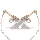 ESPADA 6043 GOW 55CM ACERO PLATA