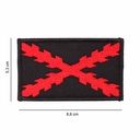 PARCHE IMMORTAL BORGOÑA BORDADO GR NEGRO