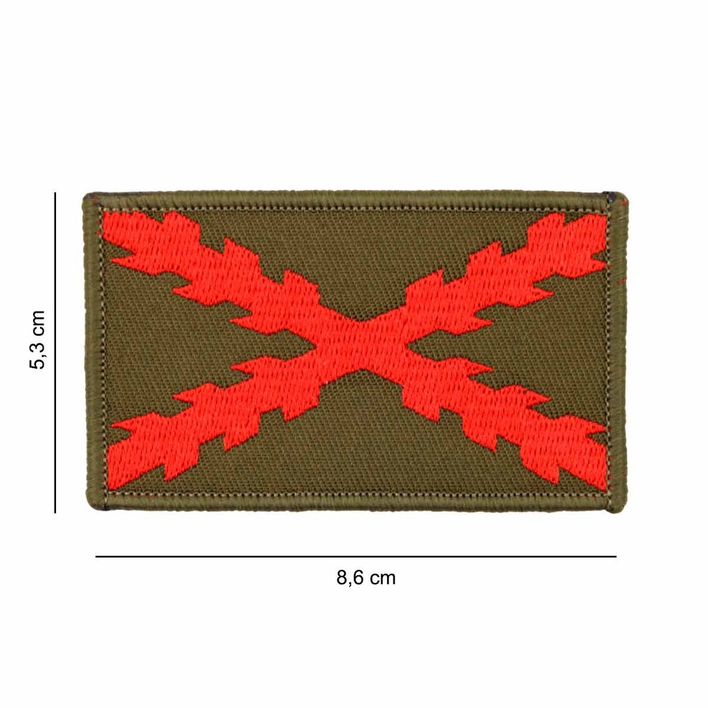 PARCHE IMMORTAL BORGOÑA BORDADO GR VERDE