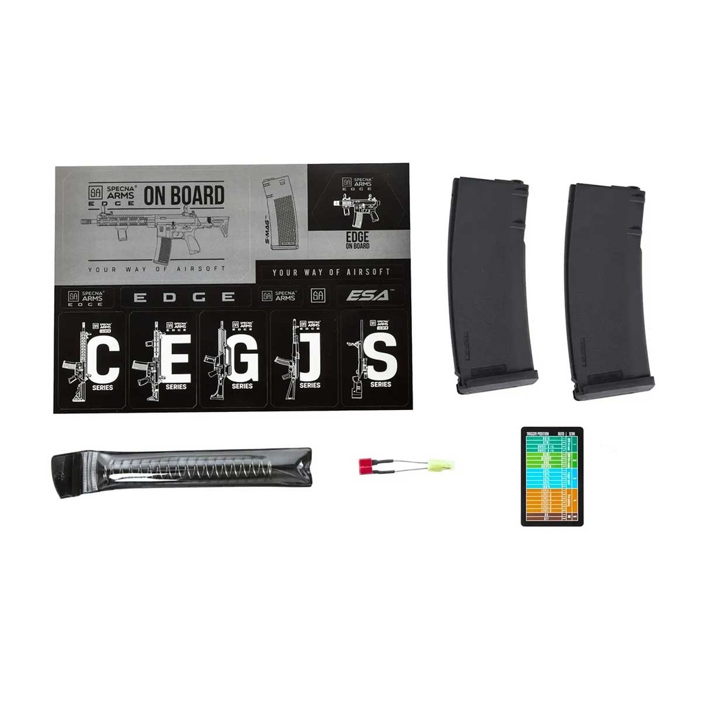 FUSIL SPECNA ARMS RRA SA-E14-H EDGE HAL2 GEN.2 NEGRO