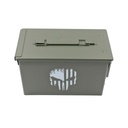 CAJA MUNICION METALICA PUNISHER GR CAL 50 VERDE