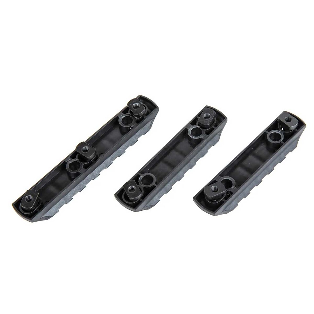 SET 3 RAILES SPECNA ARMS M-LOCK FIBRA NEGRO