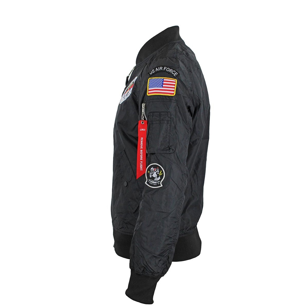 CAZADORA CORSO AERO NEGRA