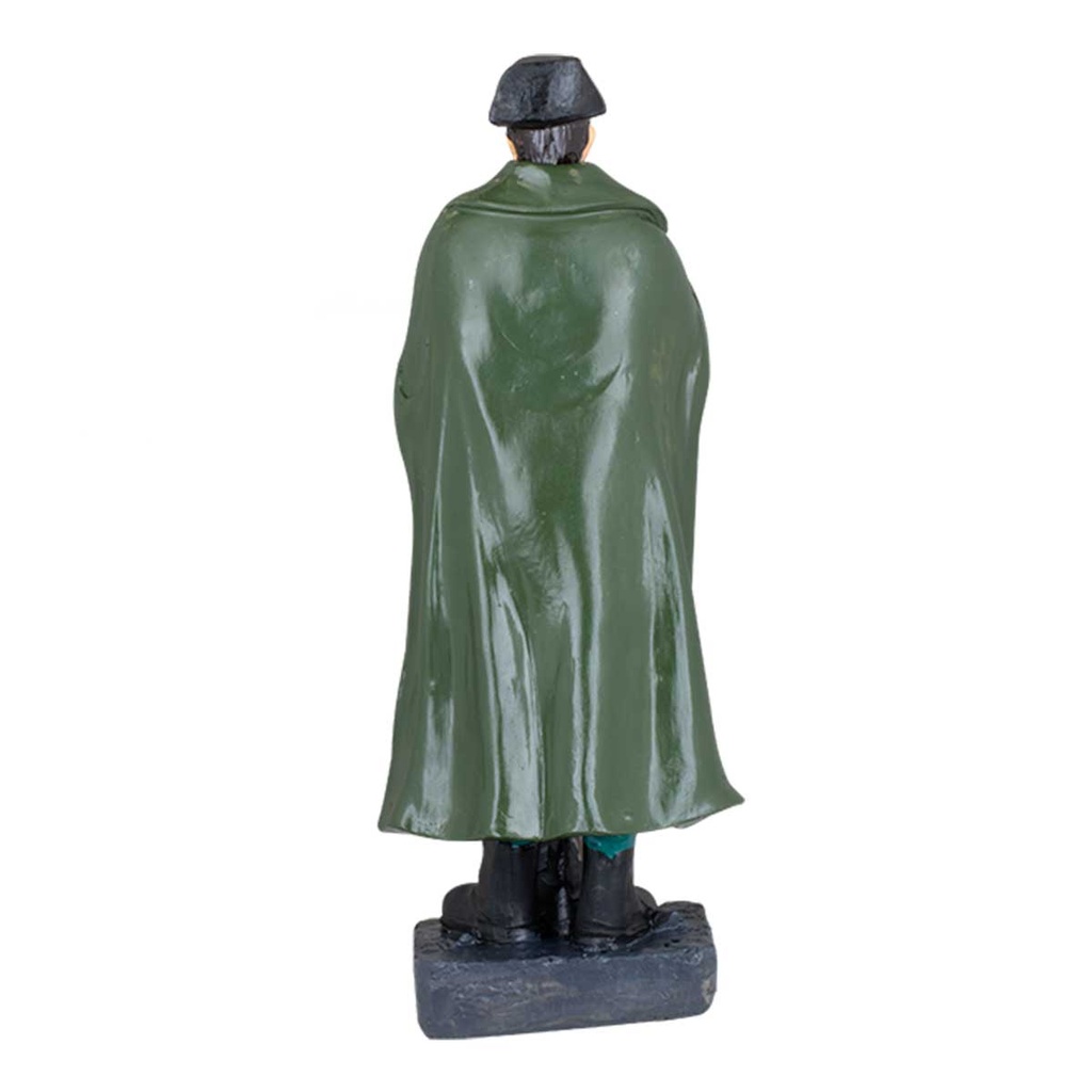 FIGURA RESINA TOLE10 GUARDIA CIVIL CAPOTE