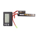 INDICADOR BATERIA ARSENIC LIPO BALANCEADOR NEGRO