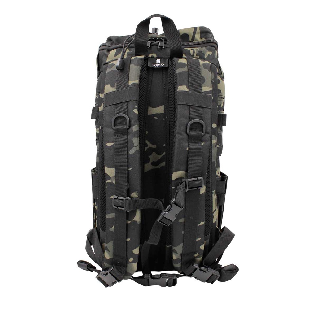 MOCHILA CORSO ROGUE LASER 30L MULTICAM BLACK