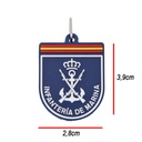 LLAVERO IMMORTAL PVC INFANTERIA MARINA AZUL