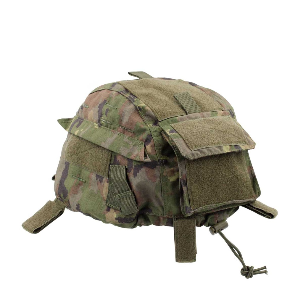 FUNDA CASCO IMMORTAL RIPSTOP CON TIRA PIXELADO BOSCOSO