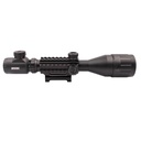 VISOR ARSENIC ARGON 4-12X50 AOEG CON RAILES NEGRO
