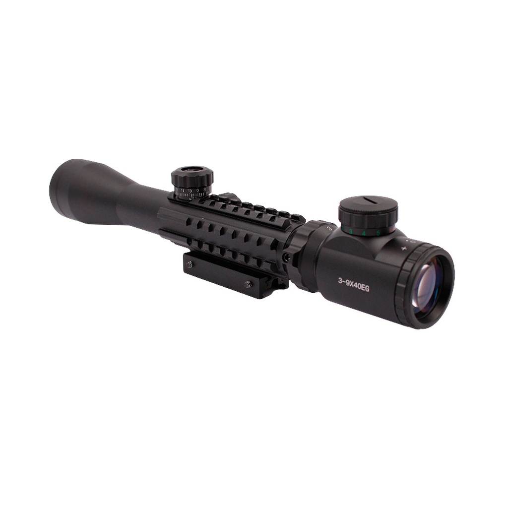 VISOR ARSENIC ARGON 3-9X40 EG CON RAILES NEGRO