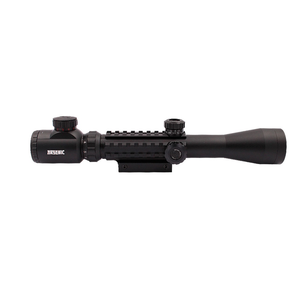 VISOR ARSENIC ARGON 3-9X40 EG CON RAILES NEGRO