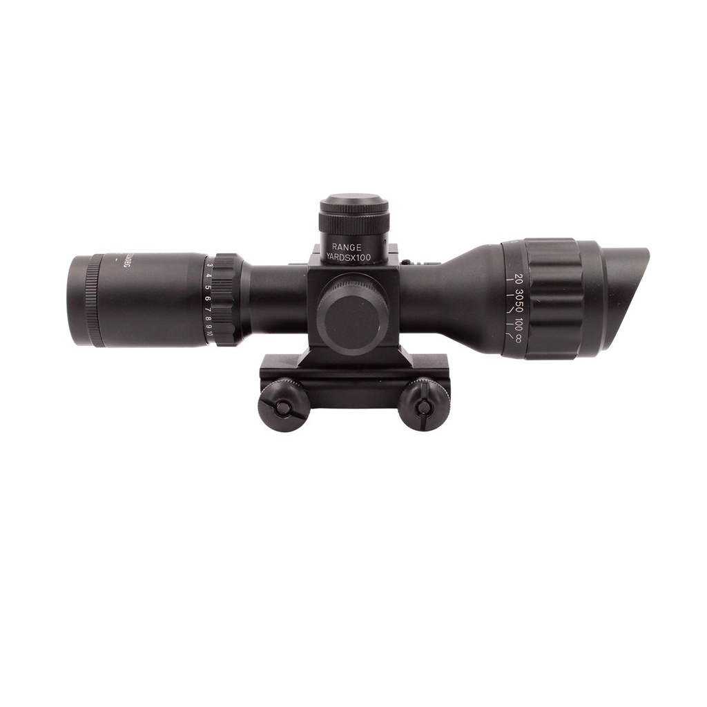 VISOR ARSENIC ARGON 2.5-10X32 AOEG CON LASER NEGRO