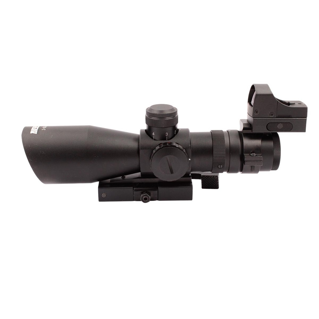 VISOR ARSENIC ARGON 3-9X42 CON RED DOT NEGRO