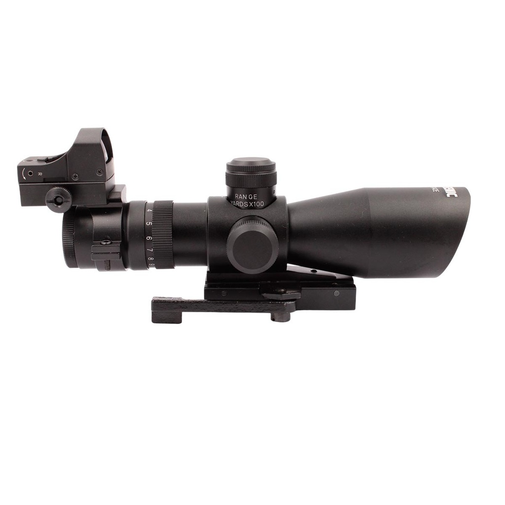 VISOR ARSENIC ARGON 3-9X42 CON RED DOT NEGRO