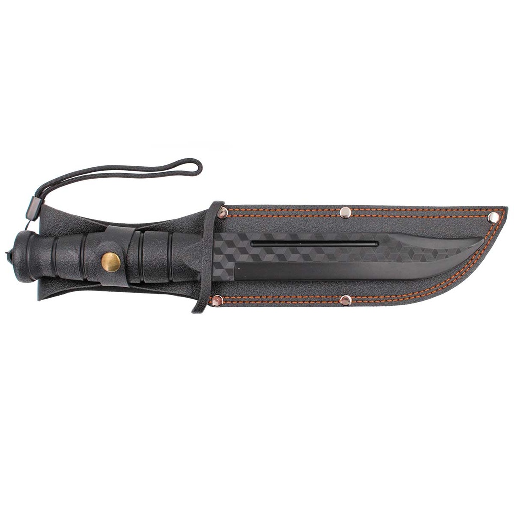 CUCHILLO BH DUMMY 177 TRG 31CM NEGRO