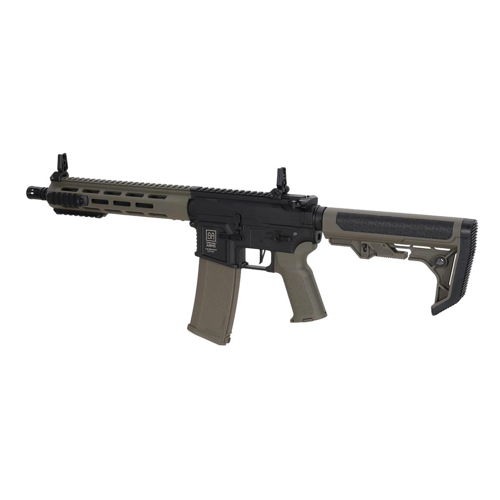 FUSIL SPECNA ARMS SA-F03 FLEX GEN.2 HAL ETU BRUSHLESS LIGHT OPS STOCK NEGRO-VERDE