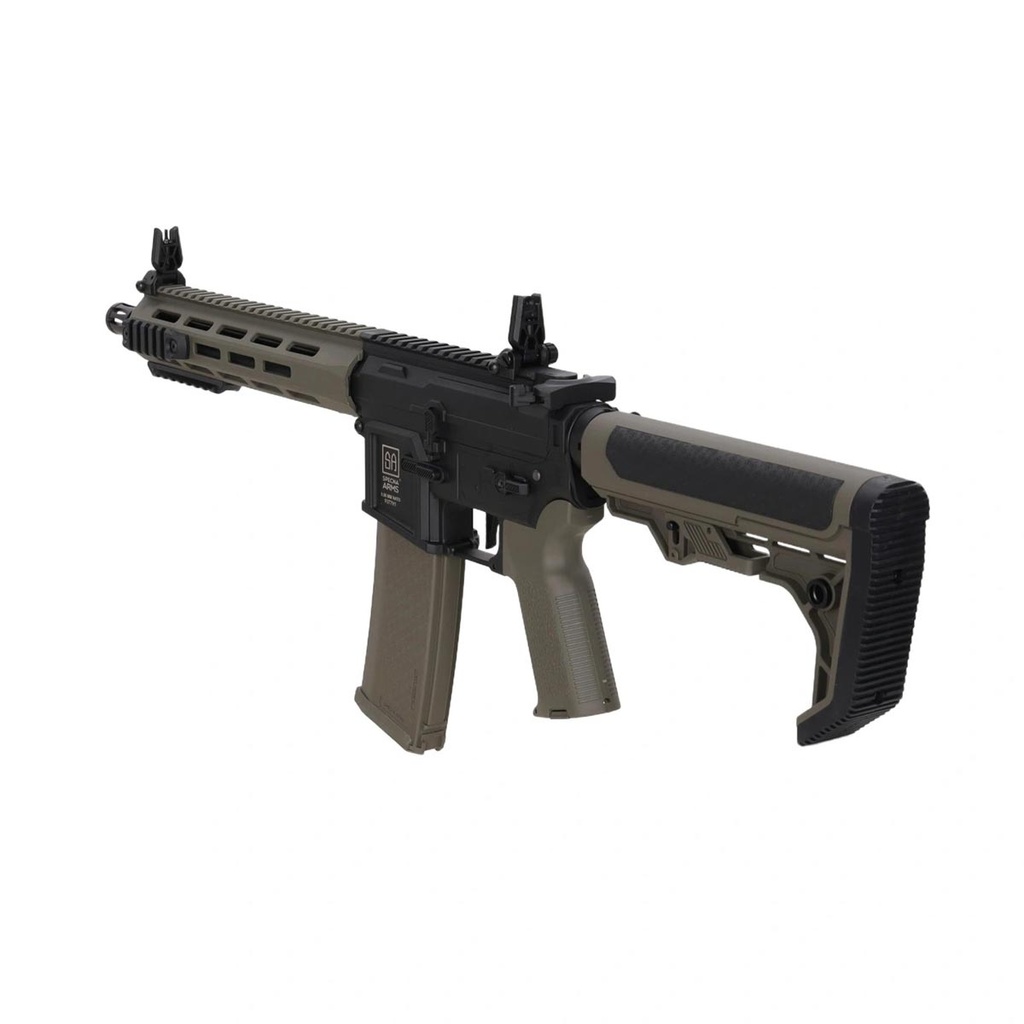 FUSIL SPECNA ARMS SA-F03 FLEX GEN.2 HAL ETU BRUSHLESS LIGHT OPS STOCK NEGRO-VERDE