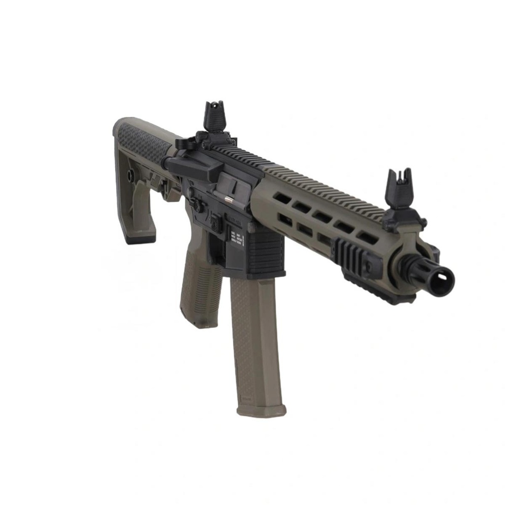 FUSIL SPECNA ARMS SA-F03 FLEX GEN.2 HAL ETU BRUSHLESS LIGHT OPS STOCK NEGRO-VERDE