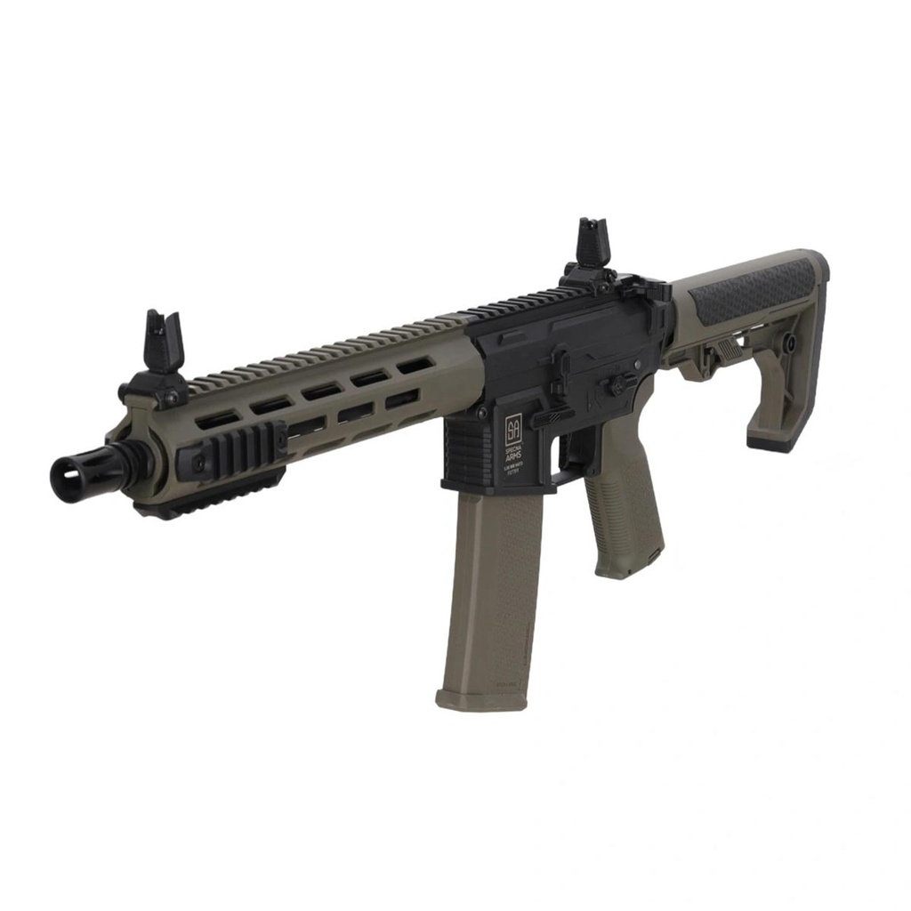 FUSIL SPECNA ARMS SA-F03 FLEX GEN.2 HAL ETU BRUSHLESS LIGHT OPS STOCK NEGRO-VERDE