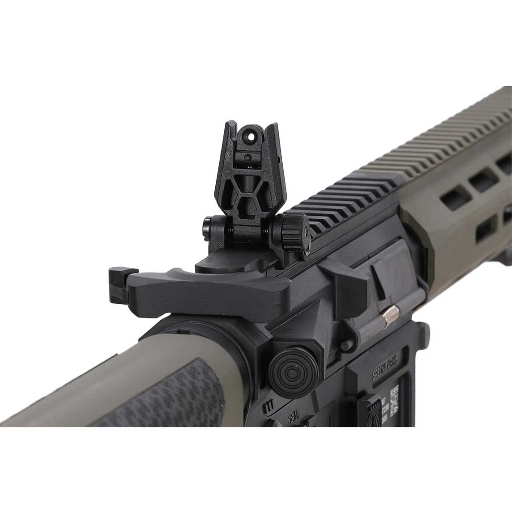 FUSIL SPECNA ARMS SA-F03 FLEX GEN.2 HAL ETU BRUSHLESS LIGHT OPS STOCK NEGRO-VERDE