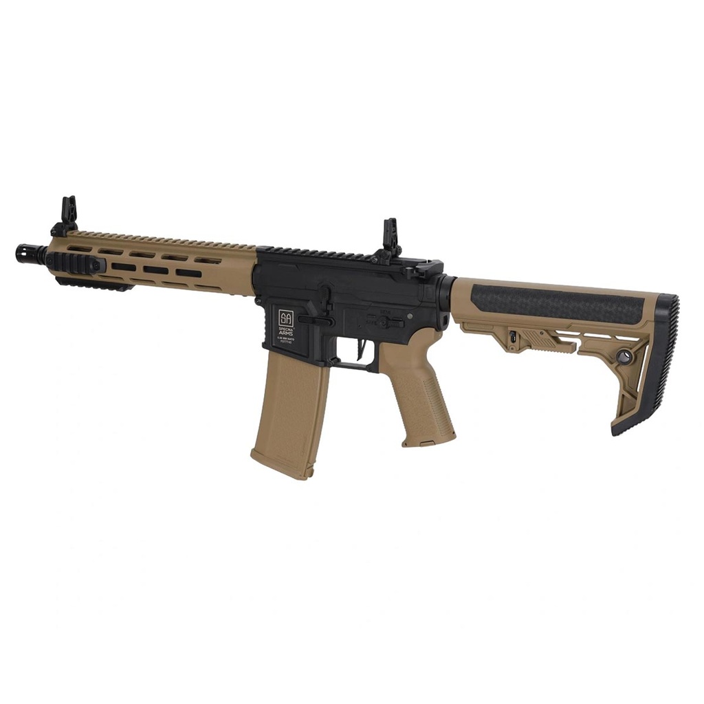 FUSIL SPECNA ARMS SA-F03 FLEX GEN.2 HAL ETU BRUSHLESS LIGHT OPS STOCK NEGRO-TAN
